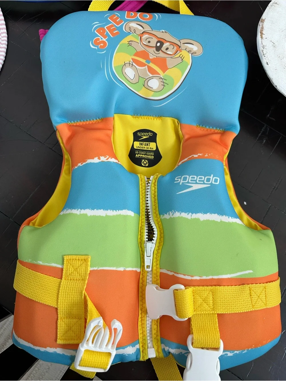 Speedo infant Swim Vest under 30 lbs